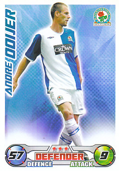 Andre Ooijer Blackburn Rovers 2008/09 Topps Match Attax #37